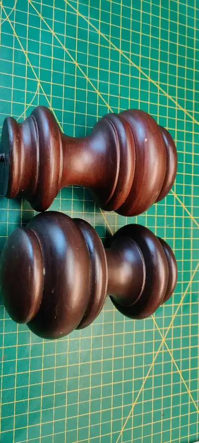 Two big Wood finials. Both for $45, View more