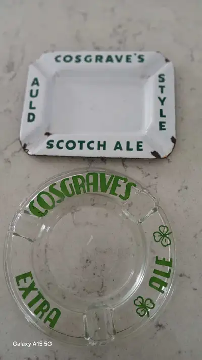 Cosgrave's extra ale ashtray, View more