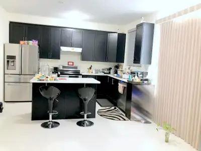 Available Now from June Furnished room with 2 washrooms