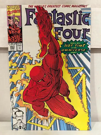 Fantastic Four #353 Vol 1 First App of Mobius, View more