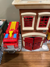 Fire station and Fire truck