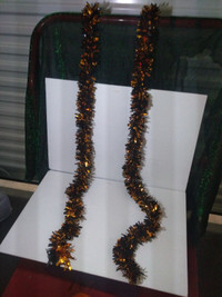 Halloween: 8ft black and orange garland