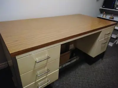 Bureau de travail avec tiroirs, View more