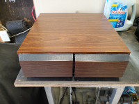 Pair of VHS Video Tape Storage Boxes