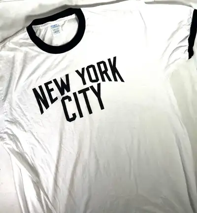 John Lennon Ringer New York City T-Shirt /  Size L , View more