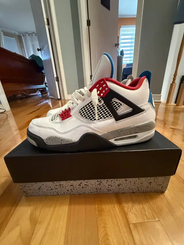 Jordan 4 Retro “What The” (2019) in Men's Shoes in Laval / North Shore - Image 6