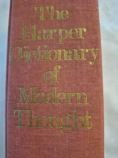 Harper Dictionary of Modern Thought, View more