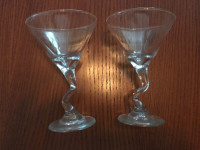 NEW Pair of Martini Glasses $10 total for both