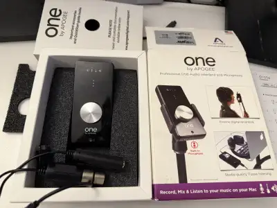 Apogee One Audio Interface & Microphone, View more