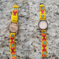 Beaded watch *Mexican designer* 