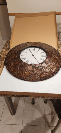 Horloge rustique/Rustic wall clock