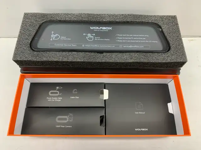 Wolfbox M40 Mirror Dashcam in General Electronics in City of Toronto - Image 3
