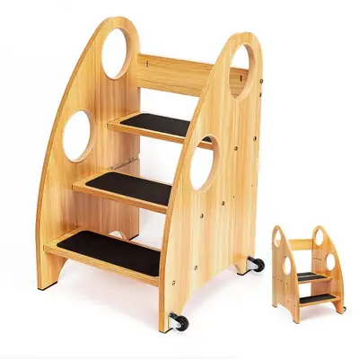 StrongTek Toddler Step Stool for Kitchen and Bathroom, View more