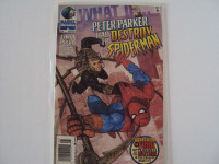 WHAT IF - PETER PARKER HAD TO DESTROY SPIDER-MAN -1989 1st ISSUE