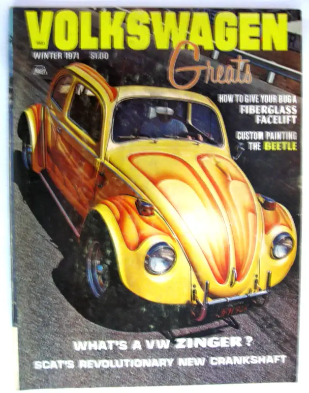 VINTAGE 1971/72/73/74 VOLKSWAGEN GREATS MAGAZINES..10$  EACH in Arts & Collectibles in West Island - Image 4