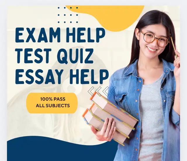 Assignment Help Exam Quiz Help All Subjects Essay Writing A++
