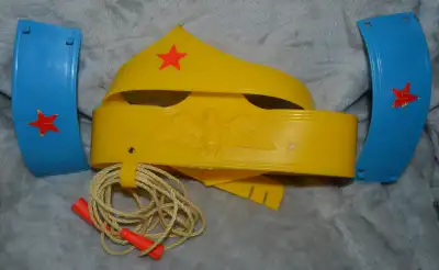 Vintage 1978 Wonder Woman dress up Set Remco Toys Complete, View more