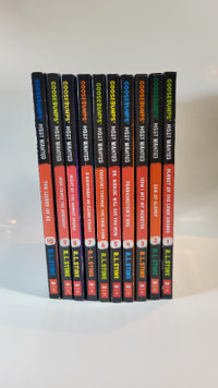 Goosebumps - Most Wanted series x10 collection - Like new