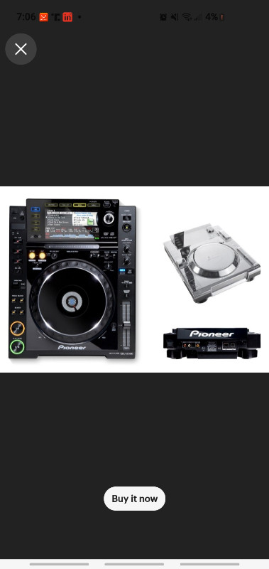 2x Pioneer DJ CDJ-2000NXS2 + DJM-900NXS2 CDJ2000NXS2 DJM900NXS2 in Stereo Systems & Home Theatre in Edmonton - Image 2