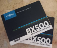 2TB SATA SSD (Crucial BX500) – BRAND NEW SEALED!