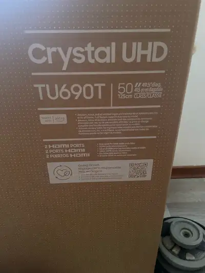 Samsung 50” 4K UHD TV, View more