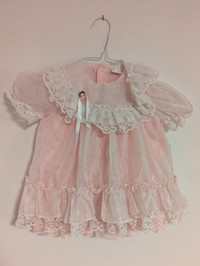Pink Baby Dress - Girls Size 2