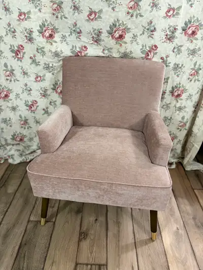 Blush Pink Accent Chair, View more