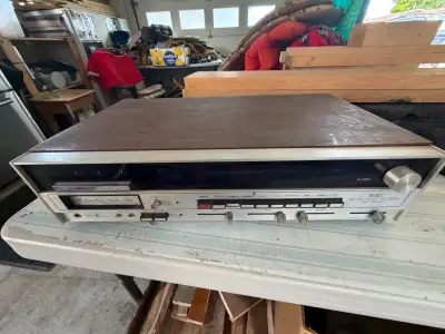 Sears 8 track player for stereo system, works just needs fine tuning…..asking $35 obo. Brian 3062293...