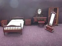 meubles de maison de poupée Tout en bois / dollhouse furniture