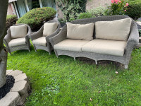 Hampshire restoration hardware 3 pc patio set