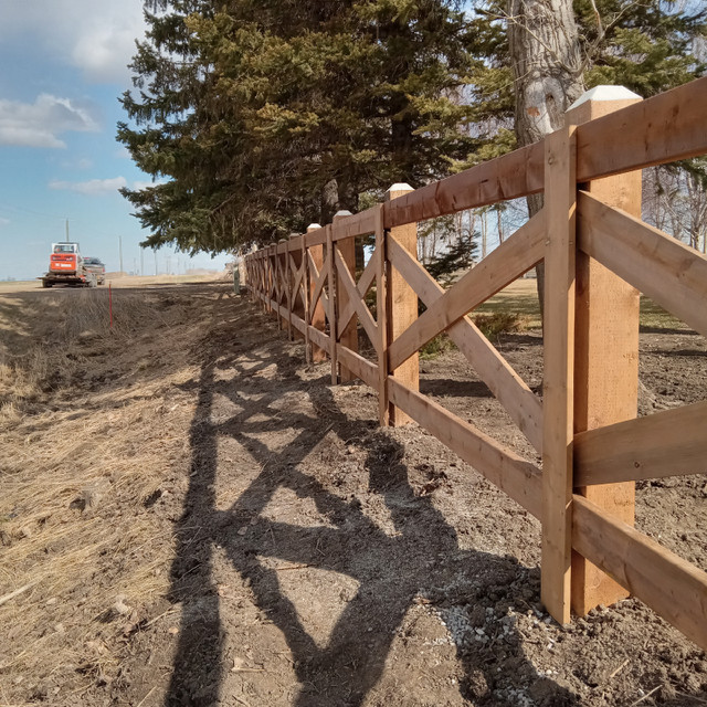 Custom fencing Farming Equipment Lethbridge Kijiji