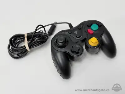 Aftermarket Nintendo GameCube Wired Controller Black, View more