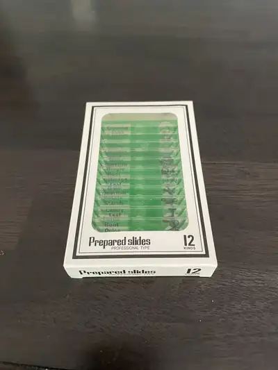 Prepared Microscope Slides, Brand New, $10!, View more