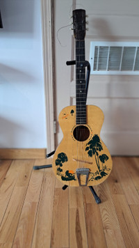 Vintage Tahiti guitar