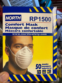 7x boite de 50 masque de confort construction peinture north