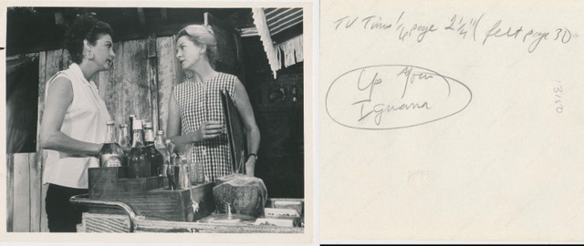Eva Gardner-Debra Kerr Night of the Iguana TV Times Photo-1964 in Arts & Collectibles in City of Toronto - Image 2