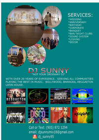 DJ  SUNNY-PARTY AND EVENTS DJ SINCE 2010