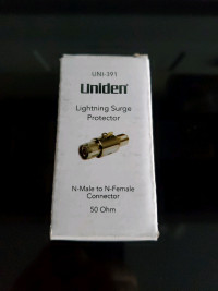 Uniden UNI-391 Lightning Surge Protector 50Ohm