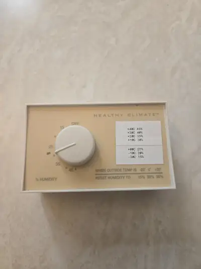 Humidity control/ controle humidite, View more