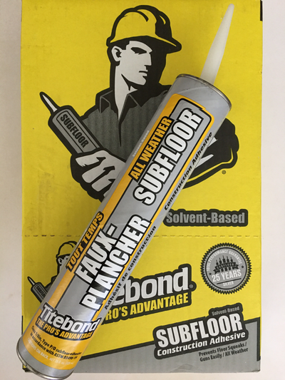 Titebond Pros Advantage Subfloor Adhesive All Weather 28oz, View more