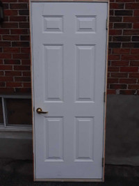 32" steel door & frame