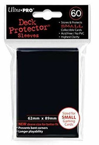 Ultra Pro Deck Protector Sleeves - Black - NEW SEALED : YU-GI-OH