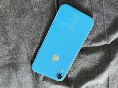 Apple iPhone XR BLUE 128G Unlocked , View more