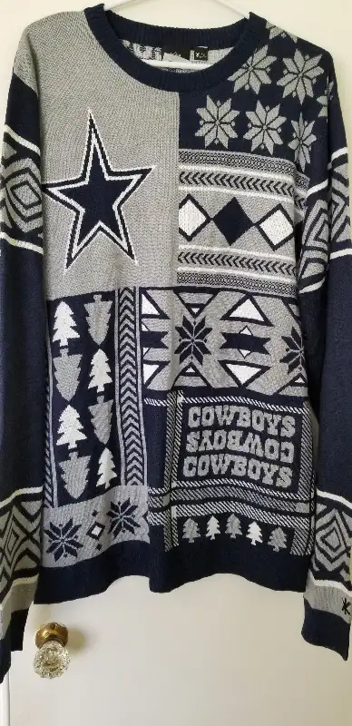 Dallas Cowboys Christmas Sweater - X-Large, View more