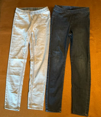H&M Girls Legging Jeans Size 7/8, Bundled.