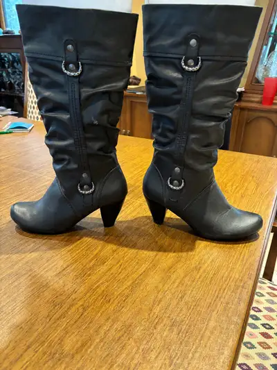 Women’s high brown boots, View more