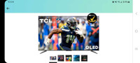 TCL QLED "75" inches tv no tax
