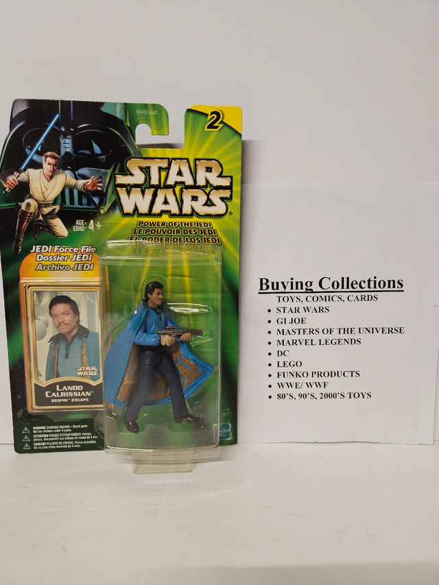 Star Wars 3.75 POTJ Lando Calrissian figure  in Toys & Games in Winnipeg