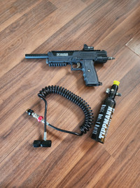 Tippmann TipX with upgrades +Remote line +tank