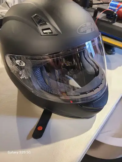 Brand new. XS helmet